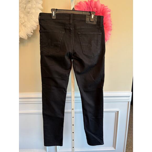 AG BLACK DYLAN SLIM SKINNY JEANS 33X34 - Picture 3 of 7